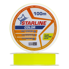 Леска монофильная IAM Starline 0,370мм 100м (fluo yellow)