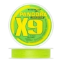 Шнур плетеный Hanzo Pandora Evolution X9 #1,2 0,19мм 200м 200м (green)