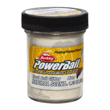 Паста форелевая Berkley PowerBait Natural Scent Glitter Trout Bait 50гр Liver #White