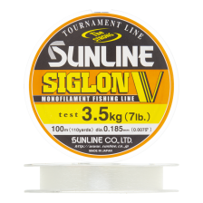 Леска монофильная Sunline Siglon V #1,2 0,185мм 100м (clear)
