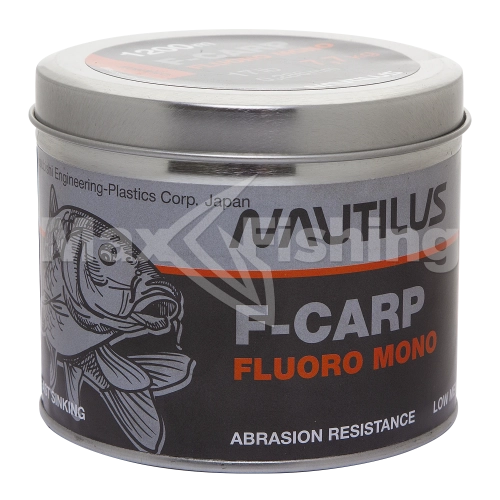Флюорокарбон Nautilus F-Carp Fluoro Mono 0,286мм 1200м (orange) - 3 рис.