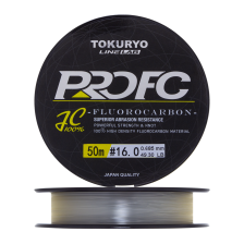 Флюорокарбон Tokuryo Fluorocarbon Pro FC #16,0 0,685мм 50м (clear)