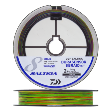 Шнур плетеный Daiwa UVF PE Saltiga DuraSensor X8 +Si2 #2,0 0,235мм 200м (multicolor)