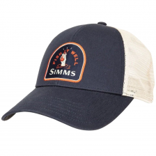 Кепка Simms Fish It Well Small Fit Trucker Admiral Blue