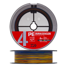 Шнур плетеный Daiwa UVF PE DuraSensor X4 +Si2 #4,0 0,330мм 300м (5color)