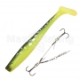 Приманка силиконовая Lucky John 3D BBS Series Kubira Swim Shad Giant 10,3" + Stinger XL #PG26