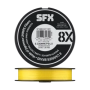 Шнур плетеный Sufix SFX 8X #4 0,33мм 135м (yellow)