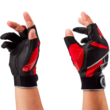 Перчатки Varivas Stretch Fit Glove 3 VAG-22 M Red