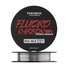 Флюорокарбон Tokuryo Fluorocarbon #0,8 0,16мм 30м (clear)