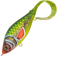 Джеркбейт Strike Pro Guppie Jr. 110 S #A271G Transparent Green Perch