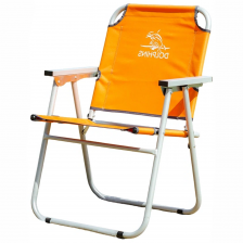 Кресло-шезлонг пляжное НПО Кедр Dolphins AKS-O-13 (алюминий) оранжевый