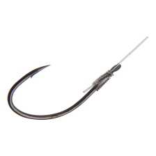 Крючок одинарный с поводком Garbolino Waggler/Stick Float Hooks To Nylon #14 0,12мм (10шт)