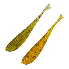 Приманка силиконовая Crazy Fish Glider 1,2" кальмар #1/9 Olive/Caramel