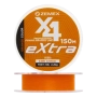 Шнур плетеный Zemex Extra X4 #0,5 0,117мм 150м (orange)