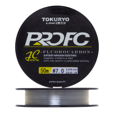Флюорокарбон Tokuryo Fluorocarbon Pro FC #7,0 0,455мм 50м (clear)