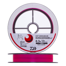 Шнур плетеный Daiwa UVF Gekkabijin DuraSensor +Si2 #0,3 0,09мм 200м (sakura pink)