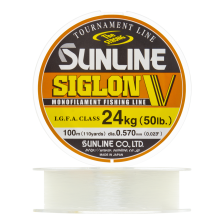 Леска монофильная Sunline Siglon V #12,0 0,570мм 100м (clear)