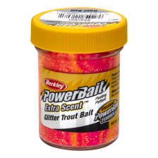 Паста форелевая Berkley PowerBait Glitter Trout Bait 50гр #Sherbet