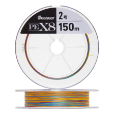 Шнур плетеный Kureha PE X8 #2,0 0,235мм 150м (multicolor)
