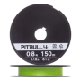 Шнур плетеный Shimano Pitbull 4 #0,8 0,148мм 150м (lime green)