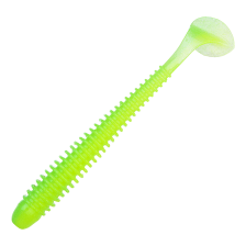 Приманка силиконовая Keitech Swing Impact 3" #EA11 Lime Chartreuse Glow