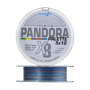 Шнур плетеный Hanzo Pandora Premium X8 #0,6 0,128мм 150м (multicolor)
