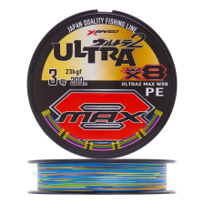 Шнур плетеный YGK Ultra2 Max WX8 #3,0 0,285мм 300м (5color)