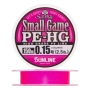 Шнур плетеный Sunline Small Game PE-HG X4 #0,15 0,069мм 150м (pink)