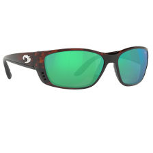 Очки солнцезащитные поляризационные Costa Fisch 580 GLS Tortoise/Green Mirror