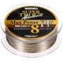 Шнур плетеный Varivas Super Trout Advance Max Power PE Braid X8 #1,2 0,185мм 150м (champagne gold white marking)