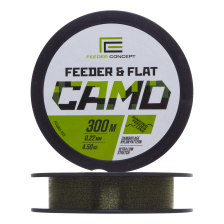 Леска монофильная Feeder Concept Feeder & Flat 0,22мм 300м (camo)