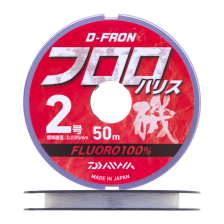 Флюорокарбон Daiwa D-Fron Fluoro Harisu #2 0,235мм 50м (clear)