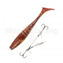 Приманка силиконовая Lucky John 3D BBS Series Kubira Swim Shad 9" + Stinger L #PG25