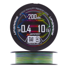 Шнур плетеный YGK X-Braid Upgrade Pentagram PE X8 #0,4 0,104мм 200м (5color)