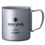 Кружка Snow Peak Ti-Double Cup 450