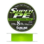 Шнур плетеный Sunline Super PE #0,8 0,148мм 150м (light green)