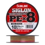 Шнур плетеный Sunline Siglon PE X8 #0,6 0,132мм 300м (multicolor)