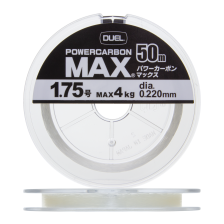 Флюорокарбон Duel Powercarbon Max Fluorocarbon 100% #1,75 0,220мм 50м (clear)