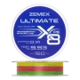 Шнур плетеный Zemex Ultimate X8 0,14мм 150м (multicolor)