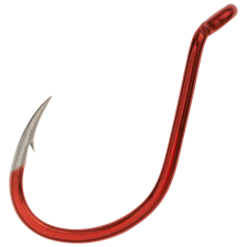 Крючок одинарный BKK Red Octopus Beak #4 (7шт)