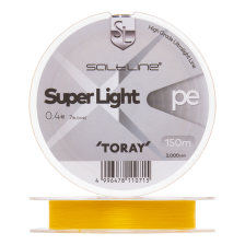 Шнур плетеный Toray Super Light PE #0,4 150м (orange)