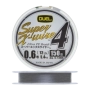 Шнур плетеный Duel PE Super X-Wire 4 #0,6 0,13мм 150м (silver)