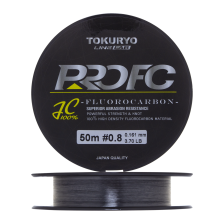 Флюорокарбон Tokuryo Fluorocarbon Pro FC #0,8 0,161мм 50м (clear)