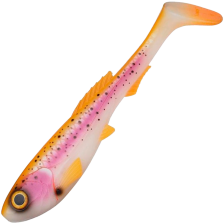 Приманка силиконовая Abu Garcia Beast Paddle Tail New 17см #Albino Trout