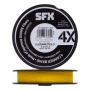 Шнур плетеный Sufix SFX 4X #6,0 0,405мм 135м (yellow)