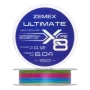 Шнур плетеный Zemex Ultimate X8 0,12мм 150м (multicolor)