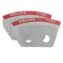 Ножи Helios полукруглые 110L левое вращение