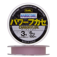 Леска монофильная Duel Hardcore Carbonylon #3,0 0,285мм 150м (milky pink)